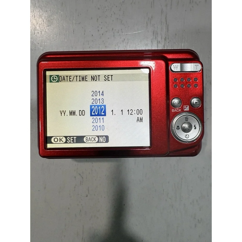 Fujifilm Digital Camera FinePix AX650 16.0MP Red Tested‎ Japan W/case